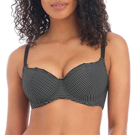 Midnight Ocean Calling Underwire Sweetheart Bikini Top BrandAlley