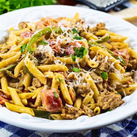 Cajun Sausage Recipe Pasta Jodee Cutler