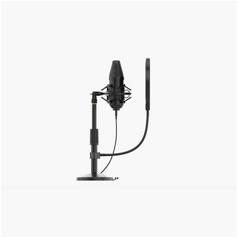 Cardioid Microphone With Stand Usb 3D model - Download Musical ...