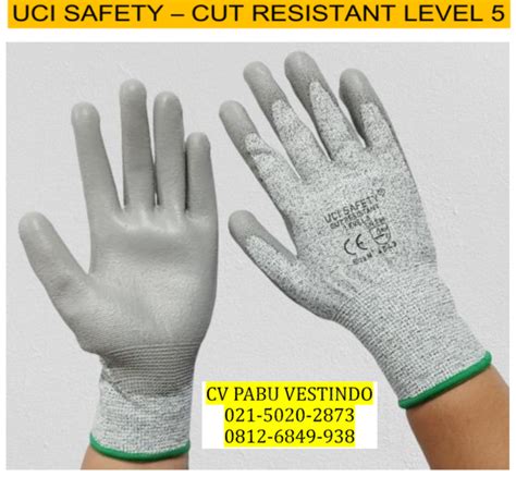 Cut Resistant Safety Gloves Anti Benda Tajam Anti Pisau Potong Anti