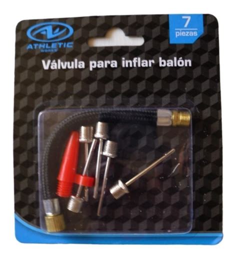 Set De V Lvulas Para Inflar Balones Pzas Accesorios