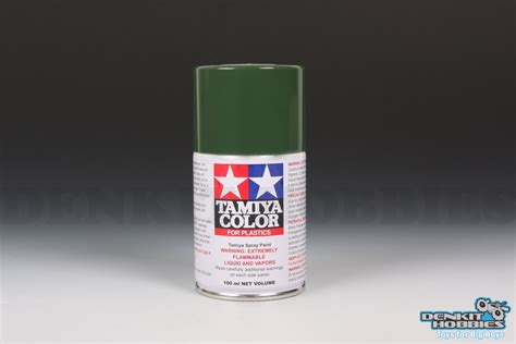 TS 61 NATO GREEN LACQUER SPRAY PAINT 100ML TAMIYA Denkit Hobbies