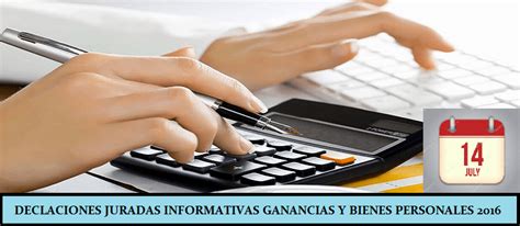 ¿cuándo Vencen Las Informativas De Ganancias Y Bienes Personales Para Empleados En Relación De