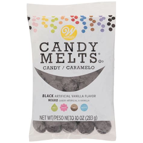 Wilton Candy Melts Black 12 Oz