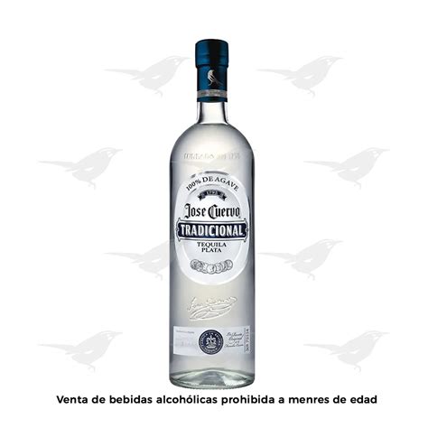 Tequila Jose Cuervo Tradicional Plata Ml Anyhow S Per A Domicilio