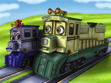 Chuggington: Dunbar and his daughter Agatha by Suomen-Ukonilma on ...