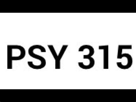 Psy Intro Assignment Youtube