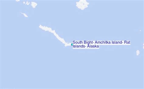 South Bight, Amchitka Island, Rat Islands, Alaska Tide Station Location Guide