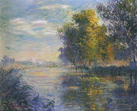 By the Eure River in Autumn, 1903 - Gustave Loiseau - WikiArt.org