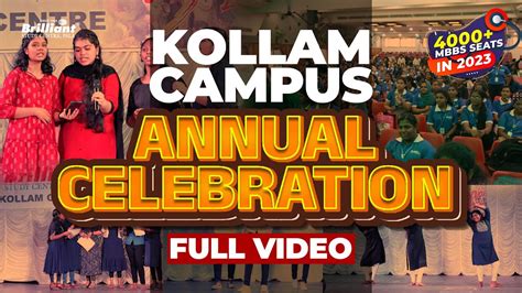 Brilliant Kollam Campus Annual Celebration Full Video Youtube