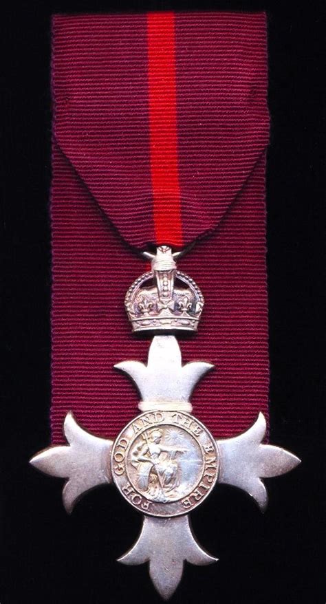 Aberdeen Medals Order Of The Most Excellent Order Of The British