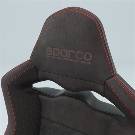 Racing Sport Seat Sparco Spx Special Edition 3d Model Cgtrader