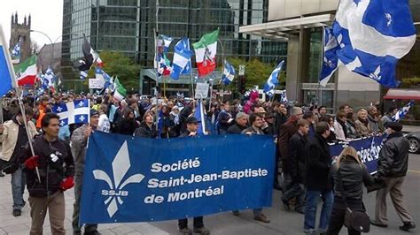 Sovereigntists Rally In Montreal On Referendum Anniversary Montreal