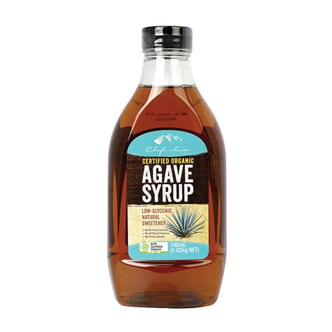 Certified Organic Agave Syrup Premium Gourmet Food