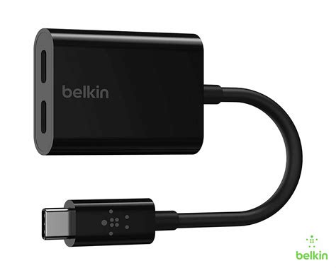 Belkin Connect Type C Audio Charge Adapter Usb C Al Hamd Tech