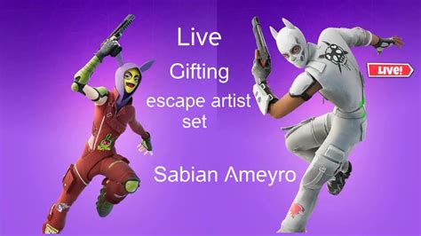 Fortnite Last Resort Live Gifting The Escape Artists Bundle 27th