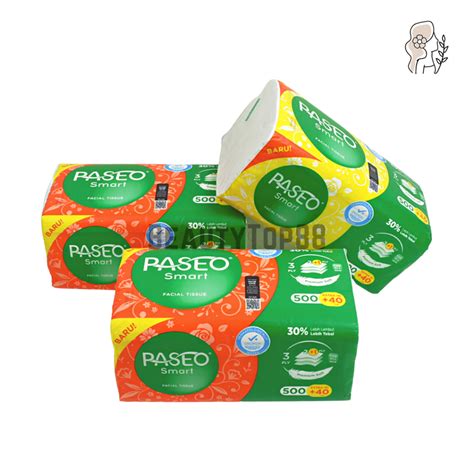 Paseo Smart Ply Tissue Contains Sheets Facial Tissue Facial Tissue