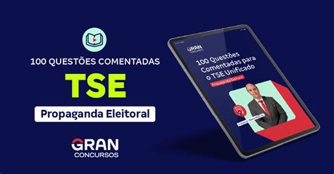 Concurso TSE Unificado estude questões comentadas