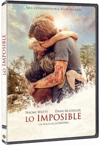 Lo Imposible DVD Amazon Es Naomi Watts Ewan McGregor Tom Holland