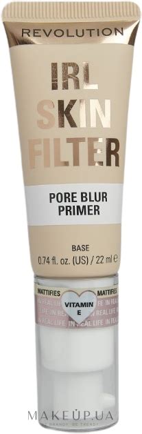 Makeup Revolution IRL Pore Blur Filter Primer - Праймер для сужения пор ...