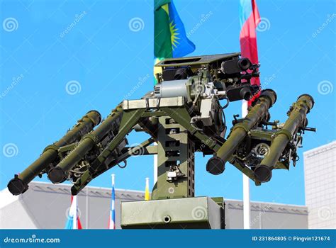 Short-range Anti-aircraft Missile System Editorial Image - Image of ...