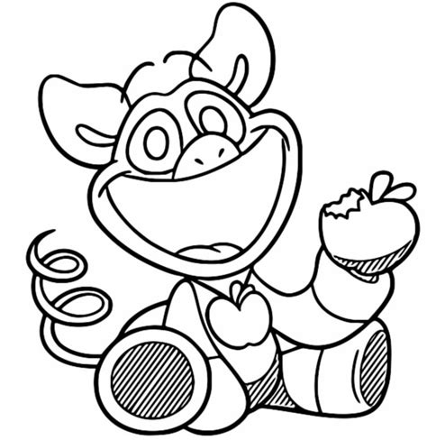 Desenho para colorir Poppy Playtime Capítulo 3 PickyPiggy 77