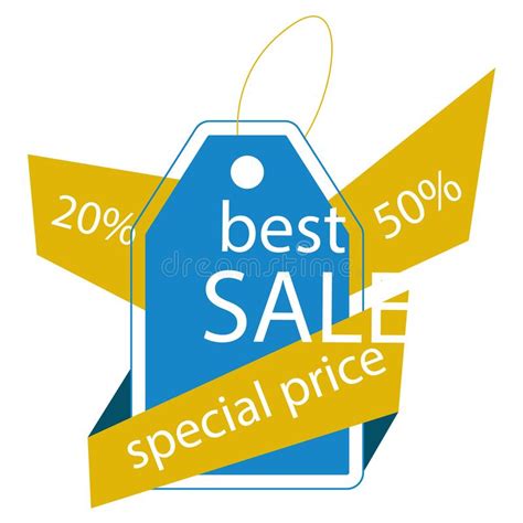 Brown Sale Sign Stock Illustration Illustration Of Promotional 132871473