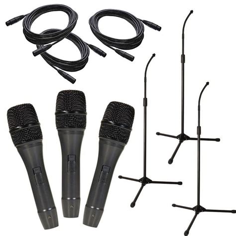 Avtronics Handheld Wired Dynamic Super Cardioid Microphone Kit With