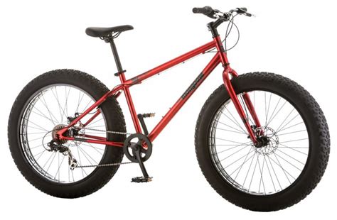 Mongoose All-Terrain Fat Tire Bike, 26-inch wheels, Men's Style, Red