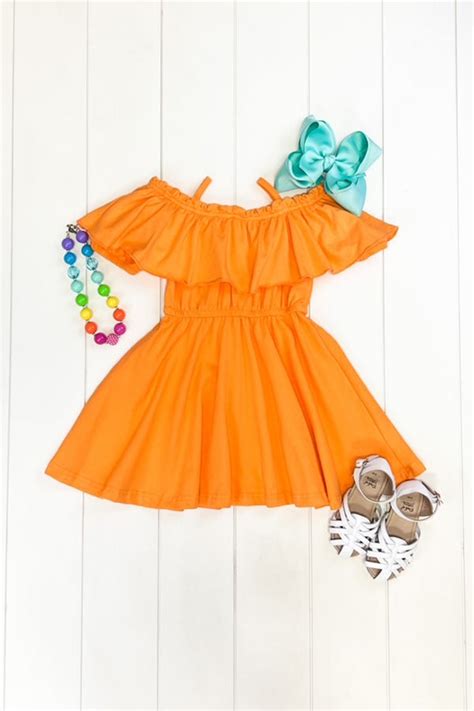 Tangerine Dress – dashofglittercom