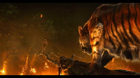 Jungle Book 2016 Shere Khan Vs Mowgli Youtube