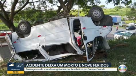 Acidente Van Deixa Um Morto E Feridos Na Avenida Brasil Bom