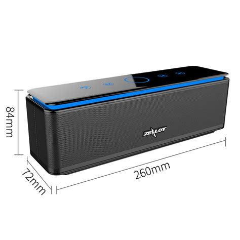 ABHU-ZEALOT S7 контакт управление Bluetooth динамик сабвуфер ...
