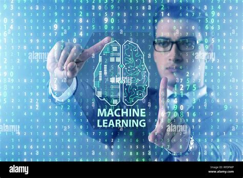 Machine learning concept as modern technology Stock Photo - Alamy