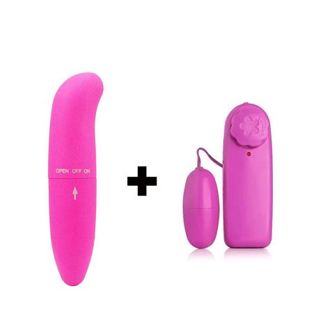 Kit Vibrador Ponto G Aveludado E Bullet Sex Shop Shopee Brasil