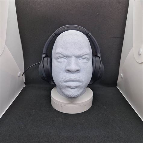 Ice Cube Headphone Holder Gaming Accessories Desktop Ice Cube Bust Etsy