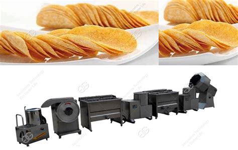 Semi Automatic Potato Chips Production Line Commercial Potato Chips