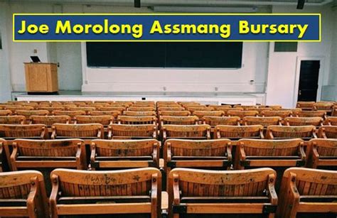 Joe Morolong Assmang Bursary for Science Students - Scholarship Gecko