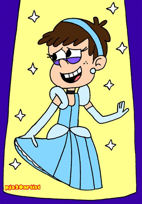 Luna Loud As Cinderella By Pja20artist On Deviantart