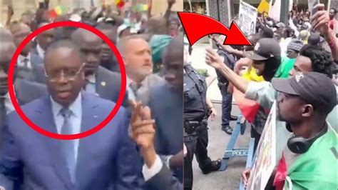 Urgent A Chauffe Macky Sall A Berlin Barricad Youtube