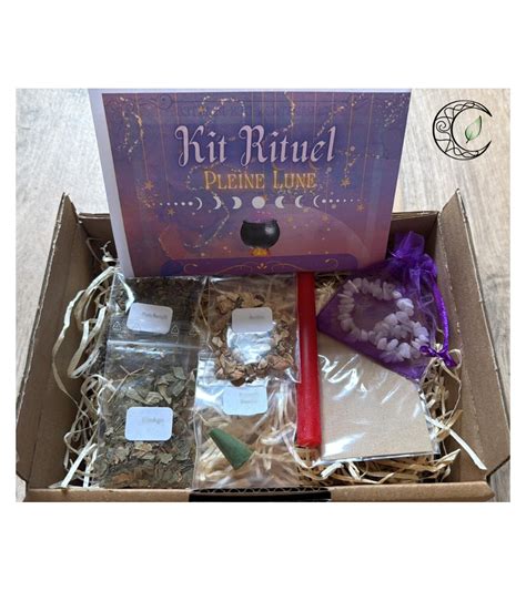 Coffret Rituel De Pleine Lune La Coupe Des F Es