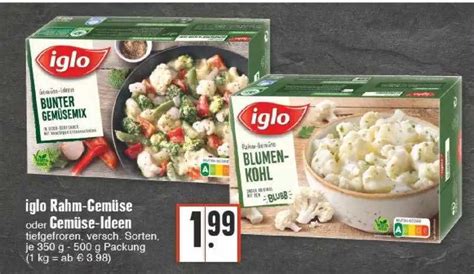 Iglo Rahm Gem Se Oder Gem Se Ideen Angebot Bei Edeka Prospekte De