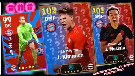 Upcoming Monday Fc Bayern Munchen Pack In Efootball 2024 Mobile Max