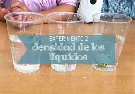 Taller De Experimentos Sesión 2 Densidad De Los LÍquidos