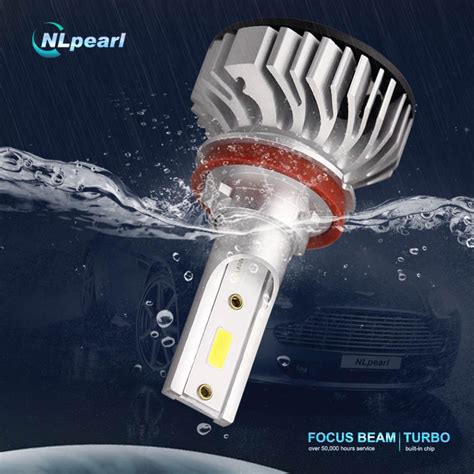 Buy Nlpearl High Quality Cob Pcs H Led Headlight Bulbs K Lm