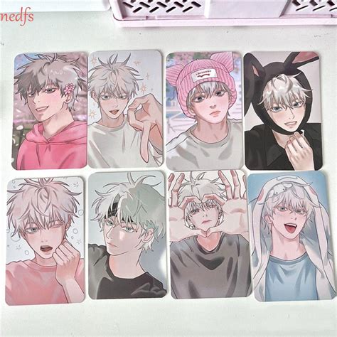 Nedfs Pcs Gojo Satoru Lomo Anime Postcard Anime Peripheral Gojo