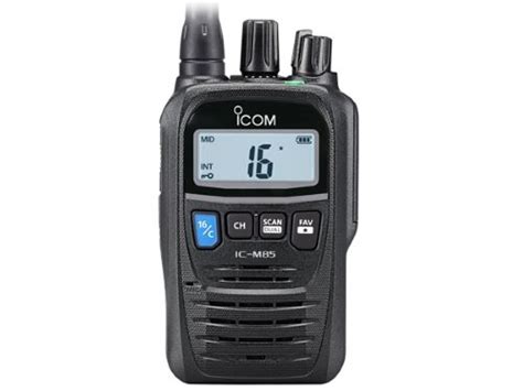 Icom IC M85 Hybride Portofoon Maritieme VHF Portofoon PMR Portofoon