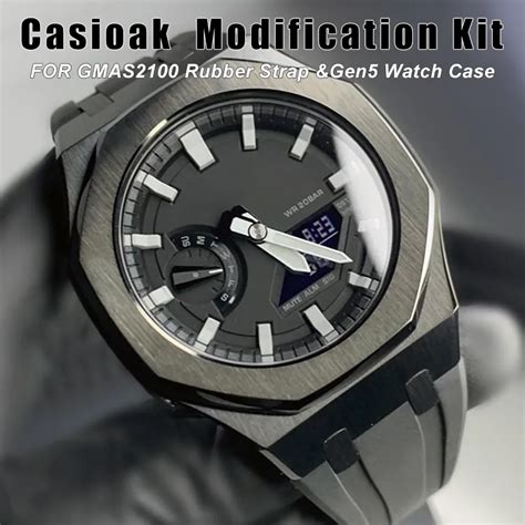 Modification Kit New Gen Casioak Stainless Steel Case For Gmas Mod