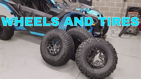 2018 Can Am Maverick X3 Xrc Wheels And Tires Youtube