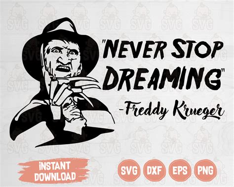 Freddy Krueger Face SVG